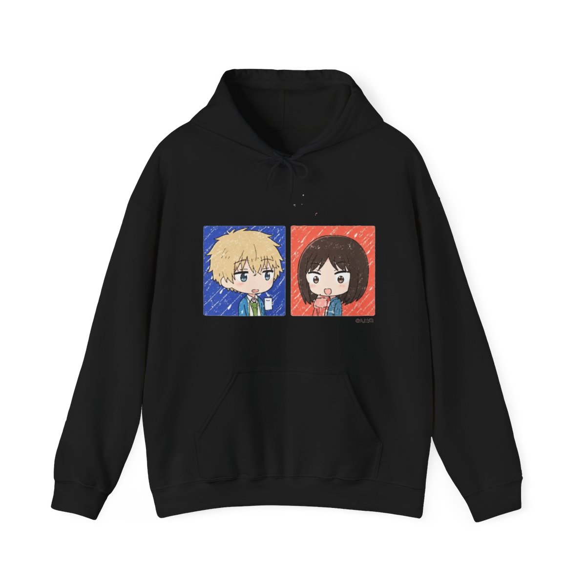 Skip and Loafer - Hoodie Size-L - alternate angle 2, merchandise